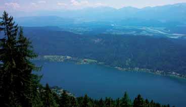 Osojsko jezero (Ossiacher See) je drugo največje jezero v Celovški kotlini (za Vrbskim jezerom) in je približno 3,3-krat večje od Bohinjskega jezera.