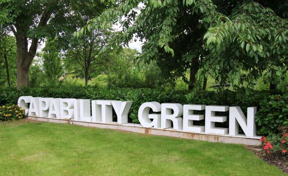 Located only 1 mile from J10 of the M1 motorway, accessibility to Capability Green was further improved by the recent completion of 30m investment in the road infrastructure which has created an