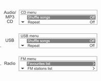 Nekoliko puta pritisnite dugme CD/AUX kako biste prebacivali između funkcija audio plejera.