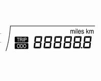 72 Instrumenti i komande Pokazivač kilometraže Brzinomer <Benzin> Pokazivač kilometraže pokazuje koliko je bilo voženo vaše