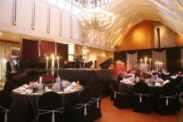 The venue fee will cover large round 10-seater tables, all cutlery and crockery, as well as staffing for the evening.