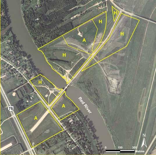 Duff Roblin LAND USE CATEGORIES HERITAGE (H) Size: 31.79 ha or 56 per cent of the park.