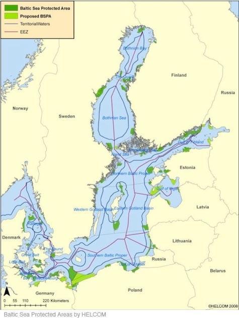 Figure 1 Limits of the territorial waters of the