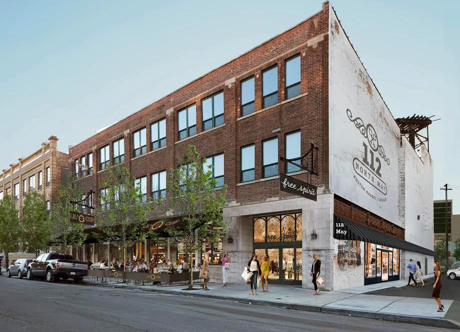 FULTO MARKET LOFT OFFICE SPACE AVAILABLE *PROPOSED REDERIG CHAD SCHROEDL 312.756.732 CHAD.