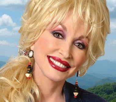 A statue of country singer Dolly Parton, a Sevierville native, is downtown by the 1896 beaux arts style courthouse.