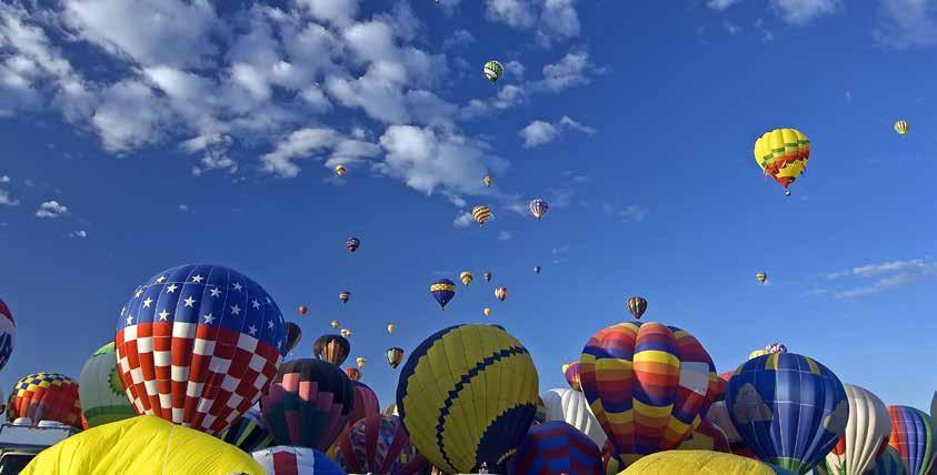 Albuquerque Balloon Fiesta, NM Day 4 - Sat, Oct 6 Albuquerque Int l Balloon Fiesta Today is the Albuquerque International Balloon Fiesta!