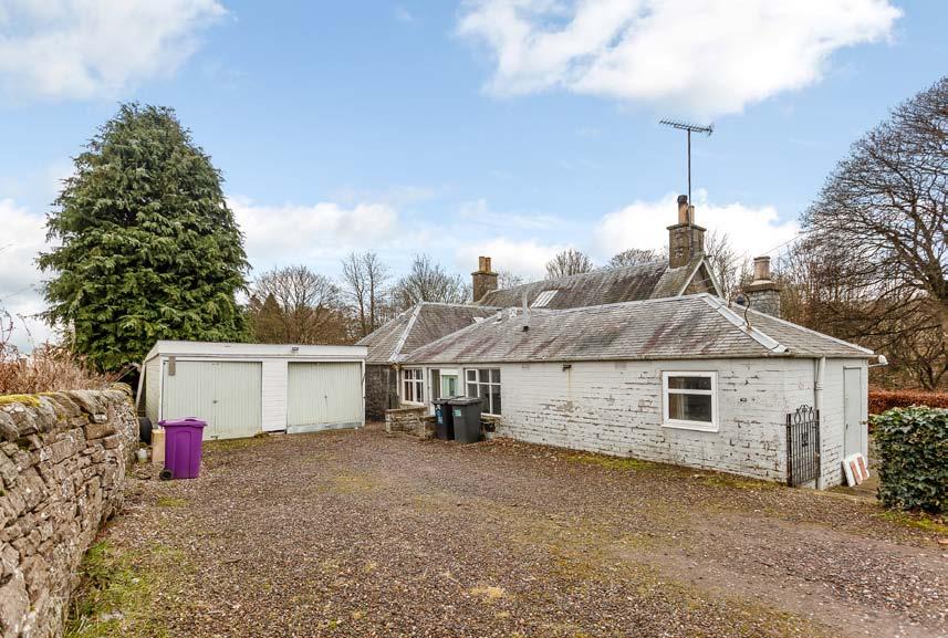 MILLHOLE FARMHOUSE, BY NEWTYLE, ANGUS PH12 8UP An extended Farmhouse offering deceptively generous accommodation with garage, garden and small paddock.