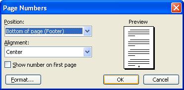 Na početku dokumenta napraviti prijelom stranice (Page Break). Uputa: Ctrl + Home - za početak dokumenta i zatim Ctrl + Enter - za prijelom stranice.