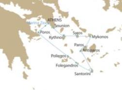 Paros, a fairytale with charming fishing ports JEWELS OF THE CYCLADES CRUISES 2018 ON THE M/S GALILEO FRIDAY DEPARTURES 7-NIGHTS/8-DAYS FROM ATHENS TO ATHENS, OVERNIGHT IN PORT DAY 1- FRIDAY ATHENS-