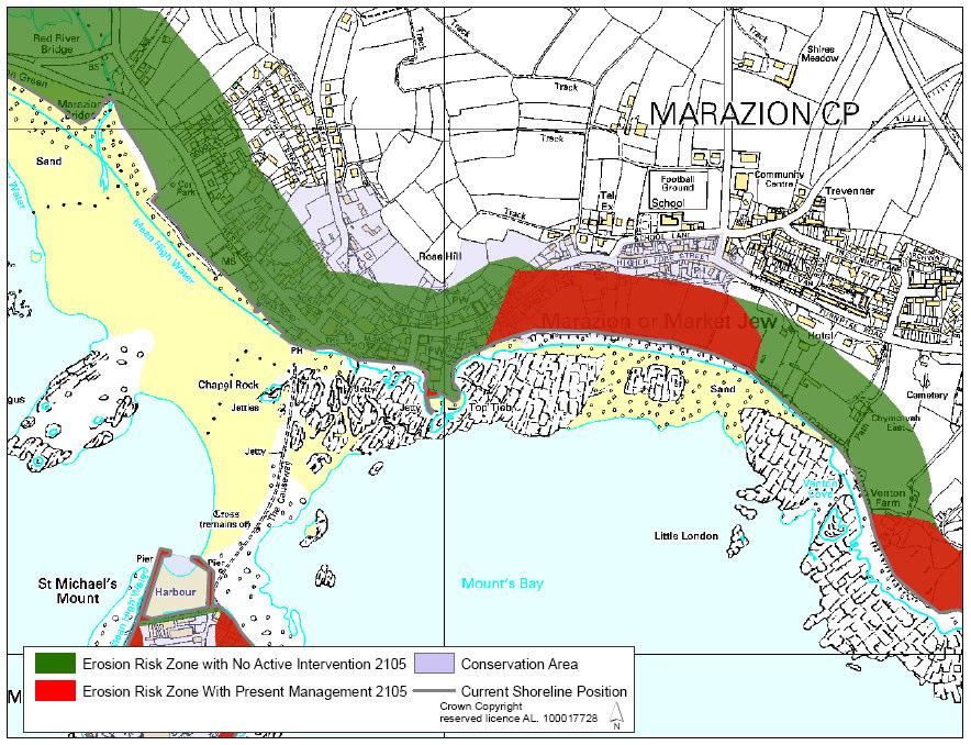 DISCUSSION AND DETAILED POLICY DEVELOPMENT The Marazion area contains a number of conflicting objectives which may prove to be difficult to reconcile within the short term.