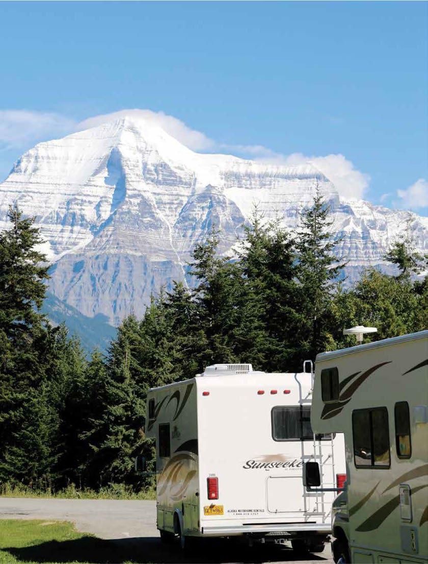 MOTORHOME TOURING CANADA ALASKA USA Motorhome Convoy Touring is a great way to see the world.