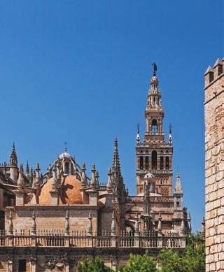 Continuation southwards to Andalucia and arrival to Cordoba. 2nd. Day (Sunday) CORDOBA-SEVILLA Breakfast. Sightseeing tour visiting the famous Mosque/ Cathedral and Jewish Quarter.