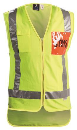 ROBUCK TTMC ORANGE HI VIS VEST Style: 40019W High visibility vest in with extra long tail and additional reflective tape Breast pocket and internal pocket plus nylon zipper closing Orange is TTMC