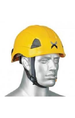 APEX FLASH LINE WORKER HELMET Style: 41067W Economical helmet for the electrical industry, ideal for head protection when working at heights Non-vented for best electrical insulation rating (USA) to