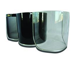 5. HIGH IMPACT CLEAR FACESHIELD Style: 40328W Polycarbonate with aluminium