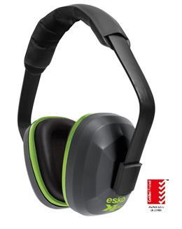 ESKO X300 CLASS 5 EARMUFF Style: 41243W Class 5 SCL2082dB hearing protection Hearing protection for noise levels to 110 db[a] Solid, lightweight ear cup construction High Quality ear cushions Low