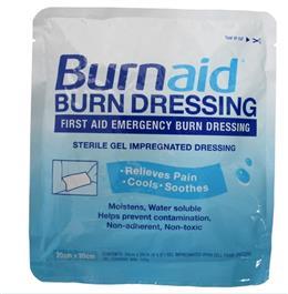 Gel Treatment 200mm x 200mm The Burnaid range of impregnated dressings are the