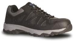 SHOES BLACK TRACK LACE UP SHOE Style: 10065W Composite safety toe cap for a lighter,more comfortable fit Nubuck leather & synthetic upper Low profile scuff protection Breathable mesh lined for