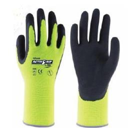 MASONARY GLOVE WITH CUFF XL Style: 50091W Heavy duty nitrile fully coated with cotton liner Excellent resistance to abrasion, snags, punctures, oils and grease Good dry grip when handling rough and