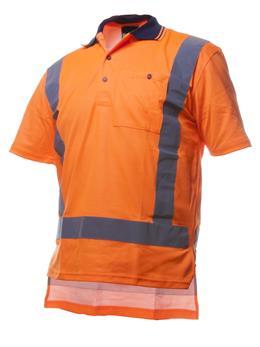 ROBUCK S/S TTMC POLO Style: 20683W External pocket with velcro closure Complies and certified to Ultraviolet Protection factor with: AS/NZS 4399. 50+ (excellent protection). AS/NZS 1906.