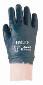 Hand Protection Category Hylite 47-402 Medium-Duty Multi-Purpose Gloves A smart alternative that outperforms cotton, leather and PVC gloves.