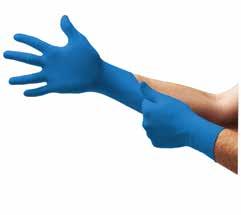 Category Hand Protection Disposable TouchNTuff Blue 92-575 and 92-675 Disposable Nitrile Gloves Excellent grip, comfort and durability for the job.