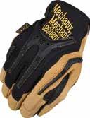 This all-purpose glove is constructed with a 2-piece synthetic leather palm to eliminate material bunching, so you have better control when using hand tools.