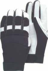 Pre-curved finger and neoprene stretch back for comfortable fit and feel. sy on/off with Velcro wrist closure. 72 Pr/Cs.