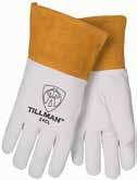 Features short, contoured cuff and internal elastic for a secure fit. Super V thumb design enhances fit. Safe to TIG weld. No spandex. Gray. 72/Cs.