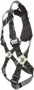 Revolution Harnesses with DualTech Webbing DualTech webbing offers soft, textured inside and durable, chemical-resistant polyester outer material.