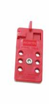 10"-14" Cable Lockouts Hasp is constructed of tough and durable nylon for strength and durability.