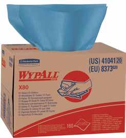 Removes soils and liquid from face and hands. White. 05812 15405812 Wipers, 1/4 Fold, 90/Pk 12.