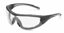 Eye Protection Category Gloggles Switch from glasses to goggles with a simple push, pull and snap.