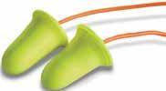 E-A-Rsoft Yellow Neons and Yellow Neon Blasts Disposable Foam rplugs Soft foam provides low-pressure comfort. Optional breakaway cord keeps earplugs handy. Yellow Neon Blasts have red flames.