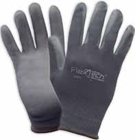 against certain solvents, hydraulic fluids, oils and greases. Reduces the number of times gloves need to be replaced. Neoprene blend construction with textured fingertips for wet/dry grip.