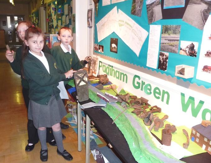 4 BRIAN THE BULL DIGS IN Padiham Green Primary School is just one of many schools who have experienced the 'Brian the Bull' initiative, but due to the school's close proximity to a closed railway