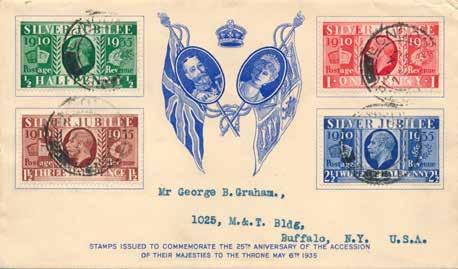 FC045B 700 100 per month over 7 months 7th May 1935 Silver Jubilee of King George V, typed
