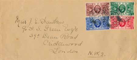 FC049M 100 7th May 1935 Silver Jubilee of King George V, plain cover, handwritten address, Newton Abbott, Devon CDS