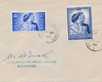 FC099V 125 25 per month over 5 months 26th April 1948 The Silver Wedding on King George VI and Queen Elizabeth,