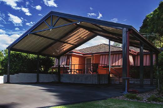 With a 20 year structural guarantee you can be confident our carports will provide protection