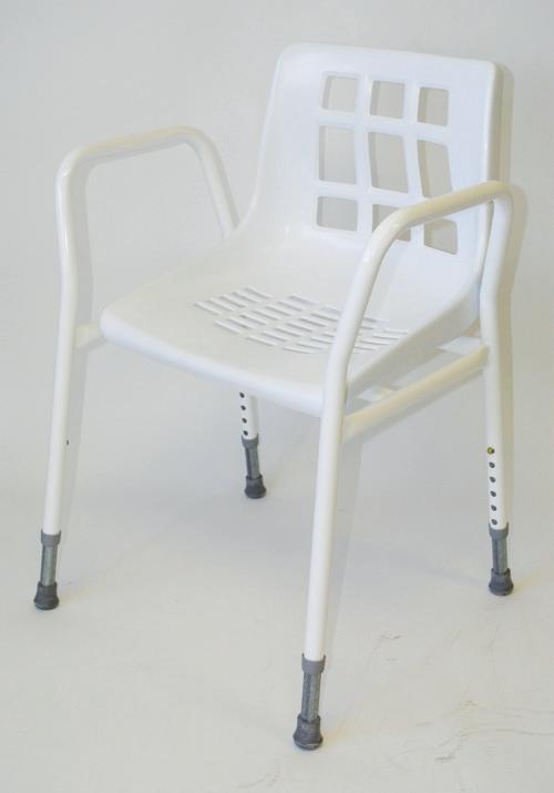 The U-Frame design also allows for stacking of chairs for easy storage. Seat height can be adjusted from 46-58cm.