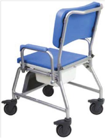 and off the toilet and can be easily folded for easy storage or transport.  Height adjustable to suit any user.