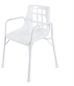 Shower Stools & Chairs Bathroom Aspire Shower Chair 2 Steel, corrosion resistant frame 2 Contoured, height