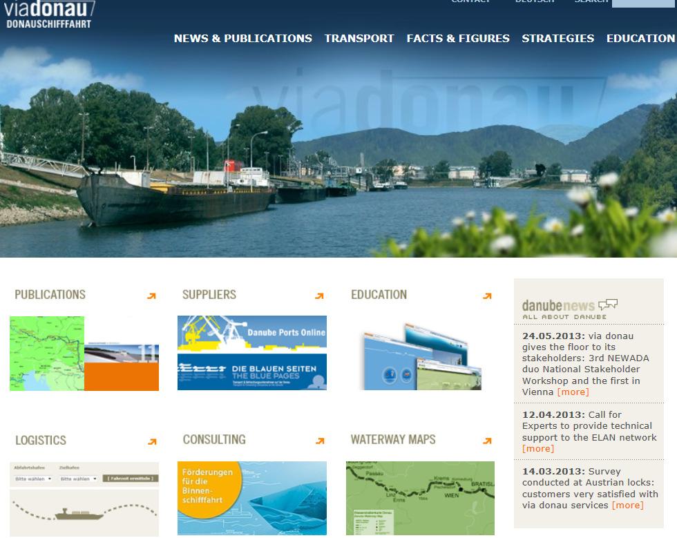 Everything you need to know about Danube Navigation Basic information Useful downloads Facts & figures News