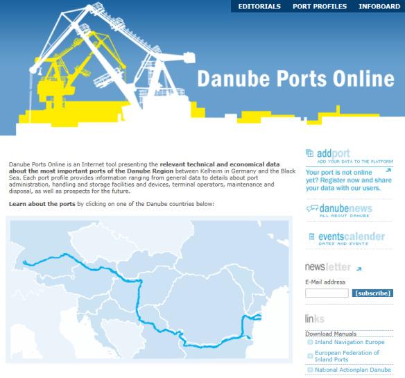 Find your Service providers on the Danube The Blue Pages online directory of cargo