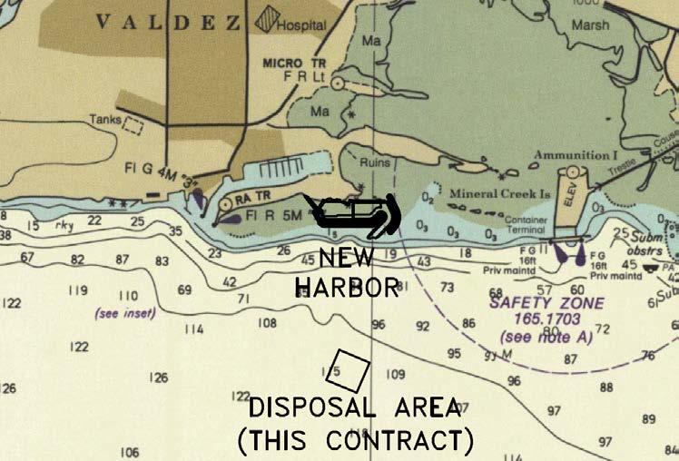 existing harbor. The harbor will be used by commercial, recreational, and oil spill response vessels.