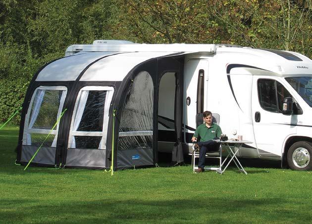 Motor Rally AIR Pro inflatable fixed awning Due to consumer demand we have introduced the Motor Rally AIR Pro for the 2015 season.