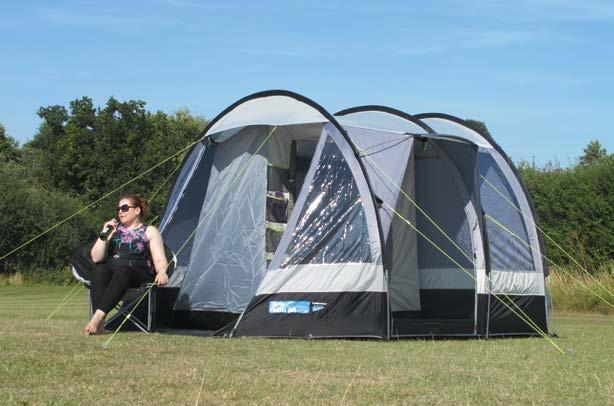 Travel Pod Midi - freestanding drive-away awning Great for short or longer stays, the Midi fulfils both roles.
