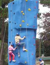 In inclement weather climb the indoor climbing wall. Create a group metres tally chart to see how high the group can reach.