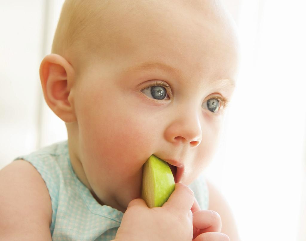 Feeding Your Baby: Fat Does Not Equal Healthy If you have a very active baby, you may notice that your baby isn t gaining weight as fast as he did in the past 10 months.